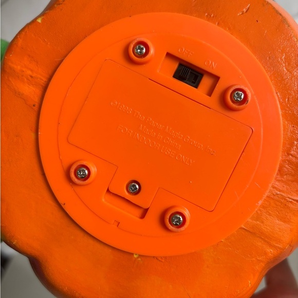 Halloween Dracula Pumpkin Jack O'Lantern Foam 1998 Paper Magic Group - Picture 6 of 6